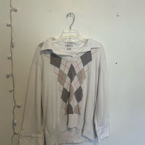 VANHEUSEN Argyle Sweater